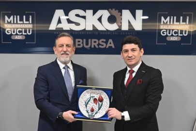 Bursa iş dünyası ASKON’da buluştu... BTSO Başkanı Burkay’dan '2030 vizyonu' vurgusu