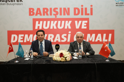 Bursa Nilüfer’de demokrasi ve barış buluşması