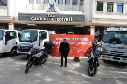 Çankırı Belediyesi yeni araç sayısı 100’ü aştı