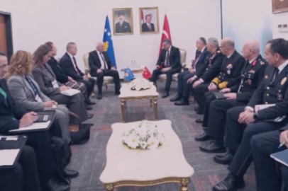 Bakan Çiftçi, Kosovalı mevkidaşıyla SAHA'da görüştü