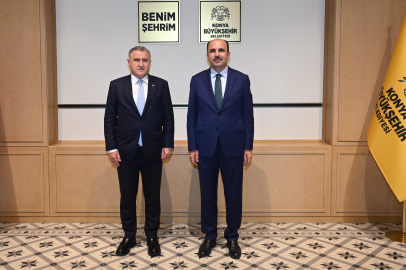 Bakan Bak ve Büyükgümüş, Başkan Altay’ı Konya’da ziyaret etti