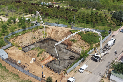 Çayırova'da 'Kültür Evi'nin temel beton serimi gerçekleştirildi