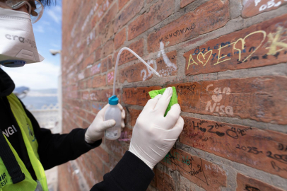 İzmir Miras sahada... Hafızayı vandalizme karşı koruyorlar