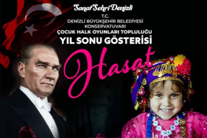 Denizli'de minik yıldızlar sahneye çıkıyor