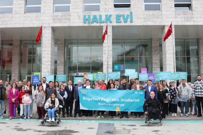 Bursa Nilüfer’de sloganlar engelleri aşmak için yükseldi