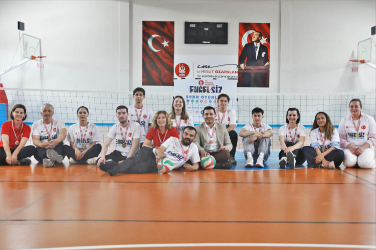 Ankara Keçiören’de engelsiz spor heyecanı