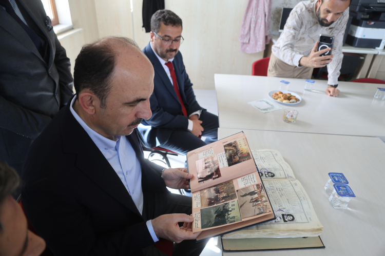 Konya’da Başkan Altay’dan okuluna nostaljik ziyaret