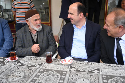 Konya'da Başkan Altay Sarayönü’nde vatandaşlarla buluştu