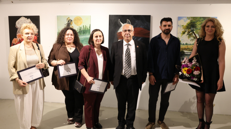 Bursa Nilüfer’de sanatsal üretimler sergiyle taçlandı