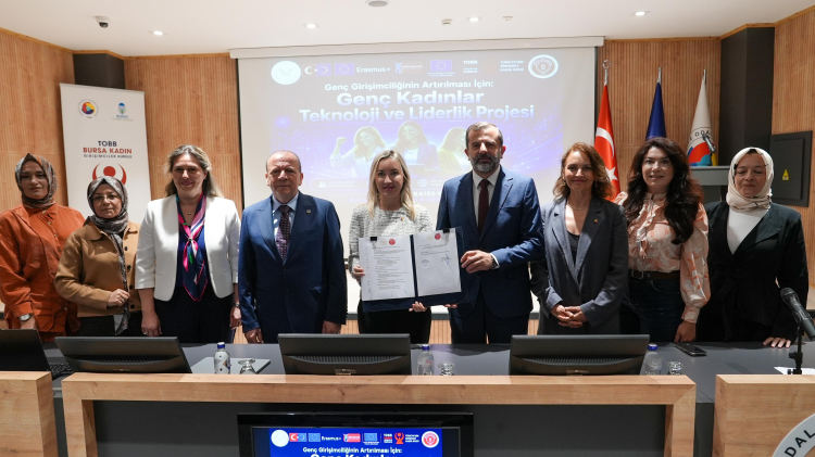 Bursa’da genç kadın girişimciler için güçlü iş birliği