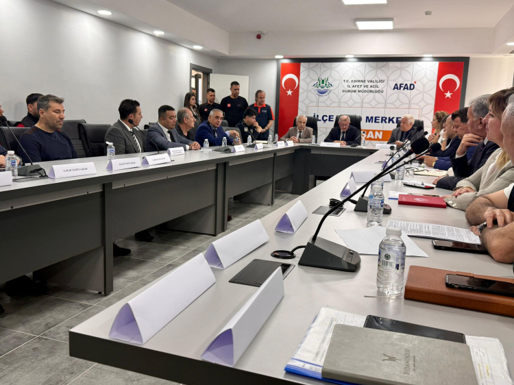 Kocadere Göleti’nde nefes kesen tatbikat