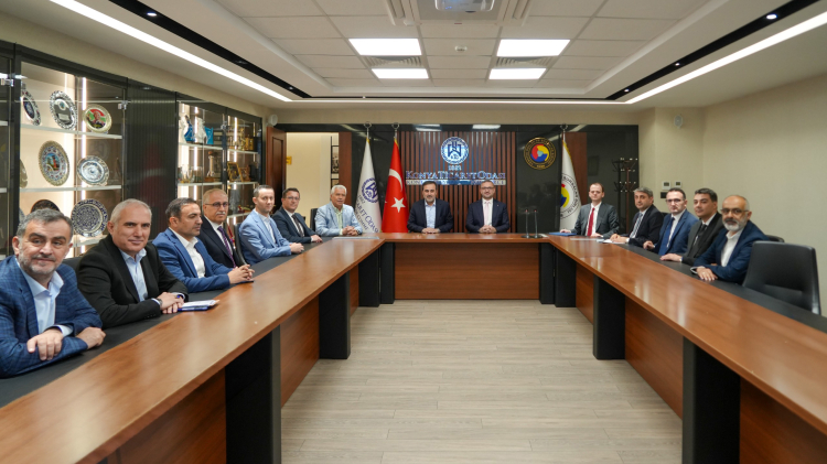 ‘Merkez’den Konya TSO’ya ziyaret
