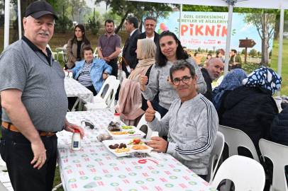 Manisa’da özel bireyler Ortaköy’de piknikte buluştu