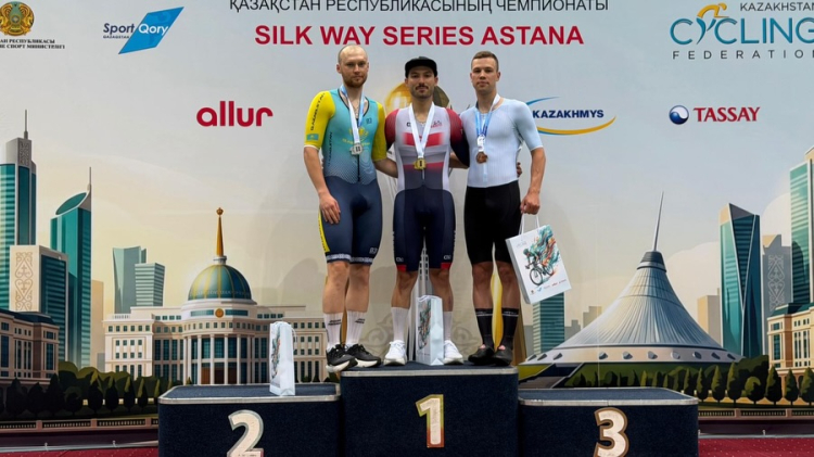Astana’da pist bisikleti yarışlarında millilerin altın ve gümüş madalya gururu