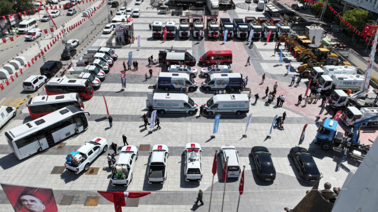 Manisa Büyükşehir’in araç filosuna 2,3 milyar liralık dev yatırım