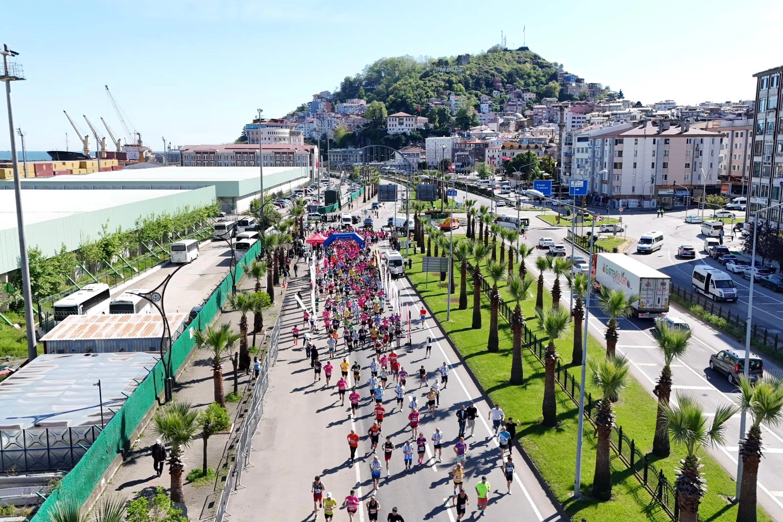 Giresun'da Yarı Maraton coşkusu
