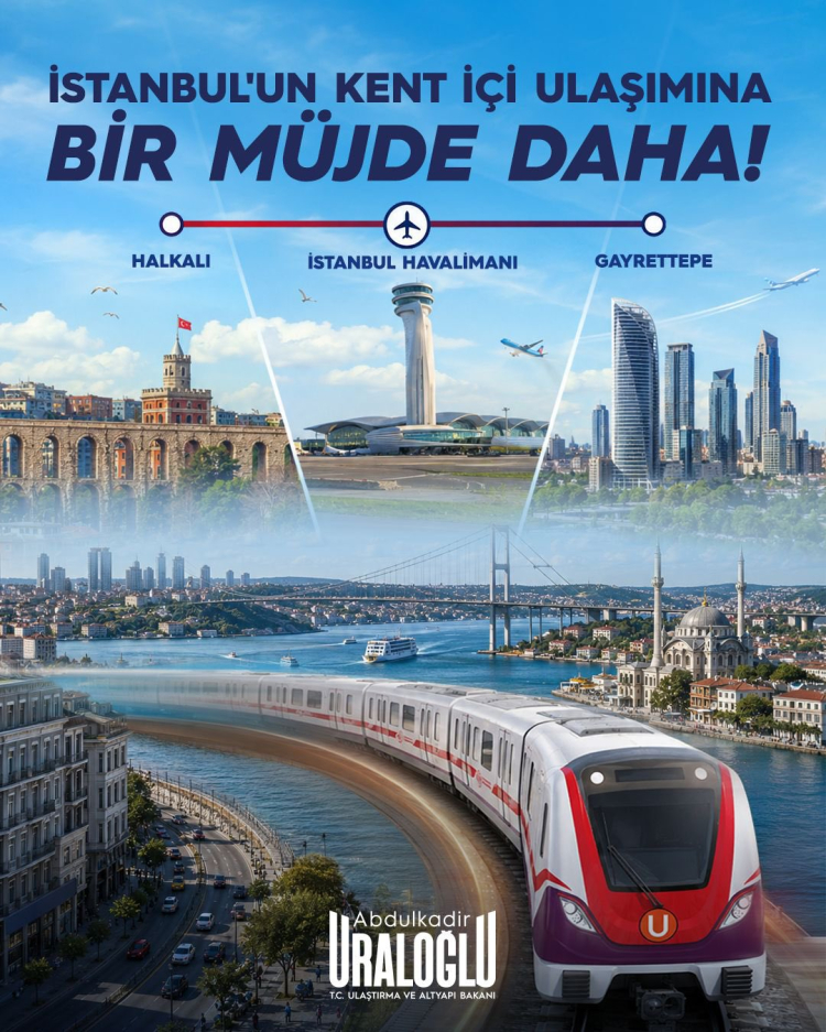 Arnavutköy–Halkalı hattında geri sayım