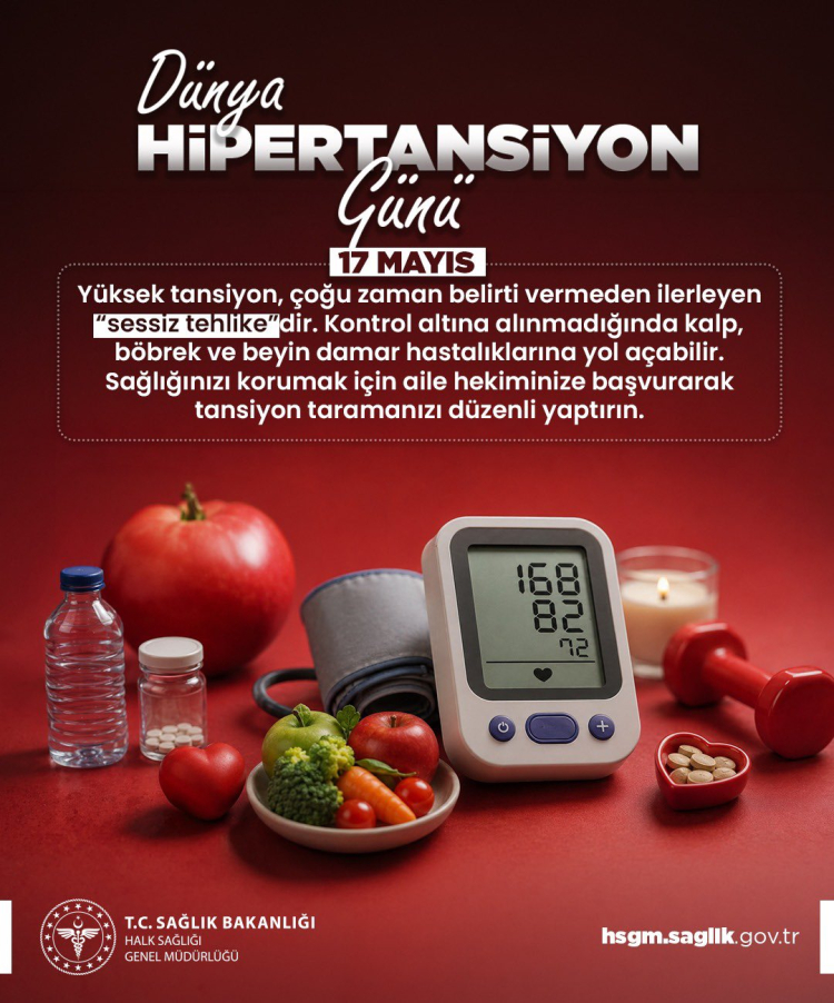 “Sessiz Tehlike” yüksek tansiyona karşı uyarı