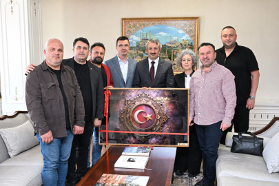 Edirne Gazeteciler Derneği’nden Vali Sezer’e ziyaret