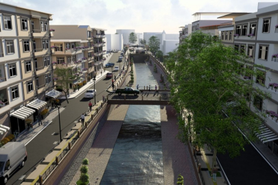 Ordu Altınordu’da Bülbül Deresi çevresi yenileniyor
