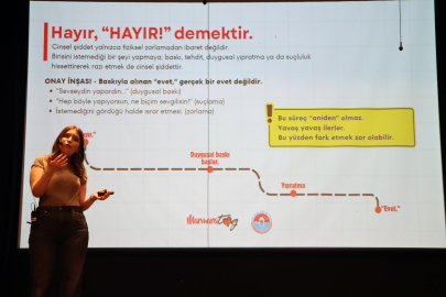 Maltepe’de gençler flört şiddetine karşı bilinçlendirildi