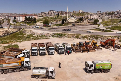 Gaziantep Büyükşehir'den 'yeşil' mesai