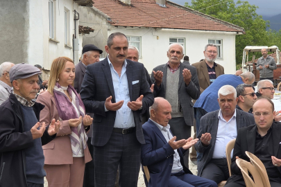 Bayramda yağmur şükür duası yapıldı