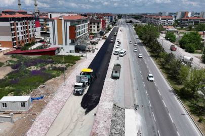 Konya Karatay'da asfalt seferberliği