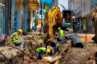 Ordu Aybastı’da 60 yıllık altyapı yatırımı sona yaklaştı