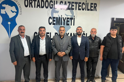 Ağrı'da Ortadoğu Gazeteciler Cemiyeti’ne Ankara’dan dikkat çeken ziyaret