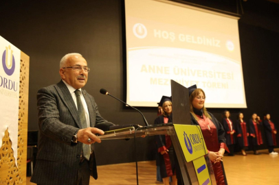 Ordu'da Anne Üniversitesi’nde ikinci dönem mezuniyet sevinci