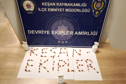 Keşan’da gece yarısı narkotik operasyonu