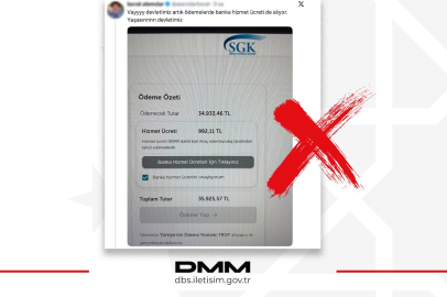 SGK ödemelerinde “banka ücreti alınıyor” iddiası asılsız!