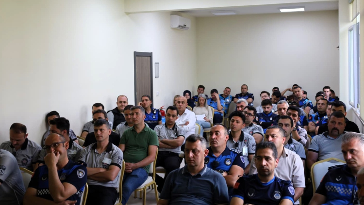 Kocaeli Büyükşehir Zabıtası’na olay yeri yönetimi eğitimi