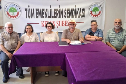 Keşan'da Tüm Emeklilerin Sendikası görev bölümü yaptı