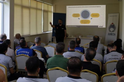 Kocaeli Büyükşehir Zabıtası’na olay yeri yönetimi eğitimi