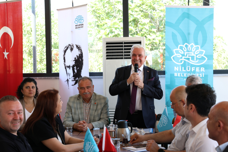 Bursa Nilüfer’de Başkan Özdemir, turizm projelerini muhtarlara anlattı