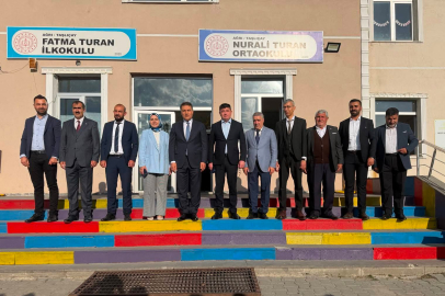 Ağrı'da hayırsever iş insanından Taşlıçay Belediyesi'ne ziyaret