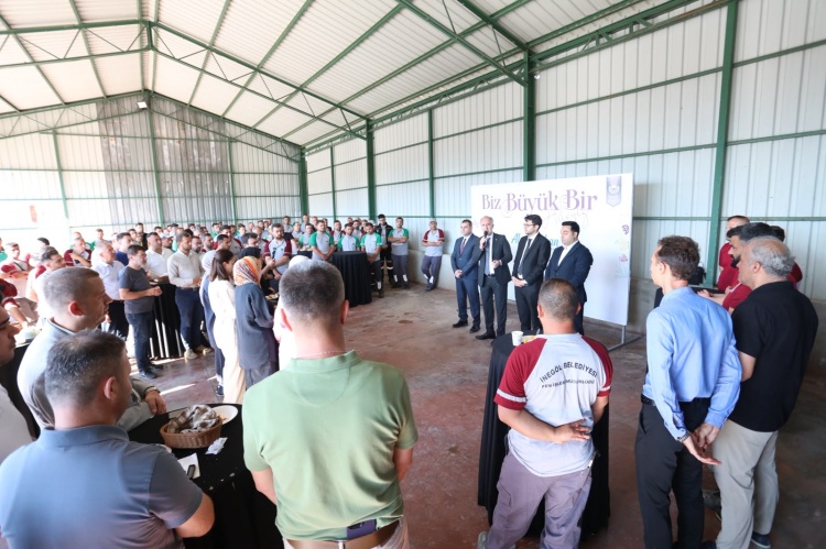 Bursa İnegöl’de Başkan Taban’dan personeline sabah çorbası