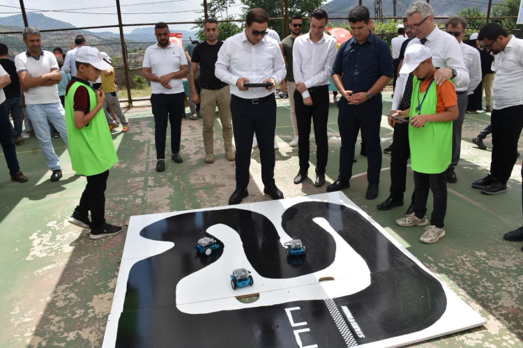 Batman Sason’da robotik ile ilk buluşma