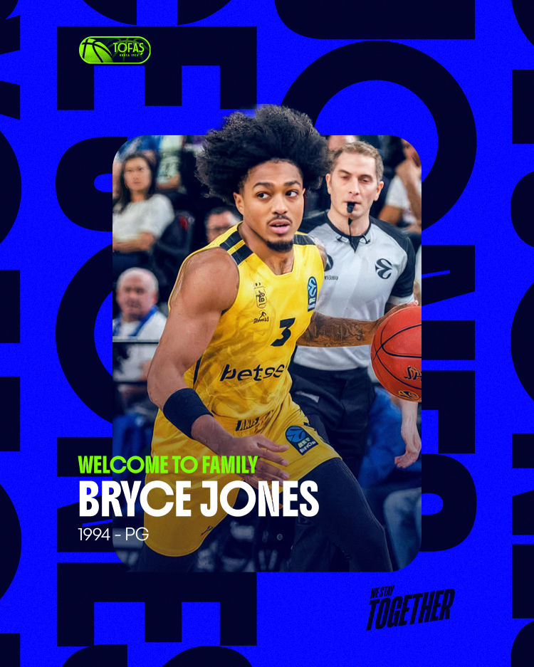 TOFAŞ, yeni sezonun ilk transferini yaptı… Bryce Jones potada