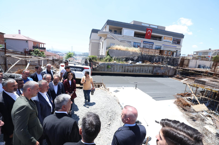 Kocaeli’de Dilovası’nın yeni kalbi yükseliyor