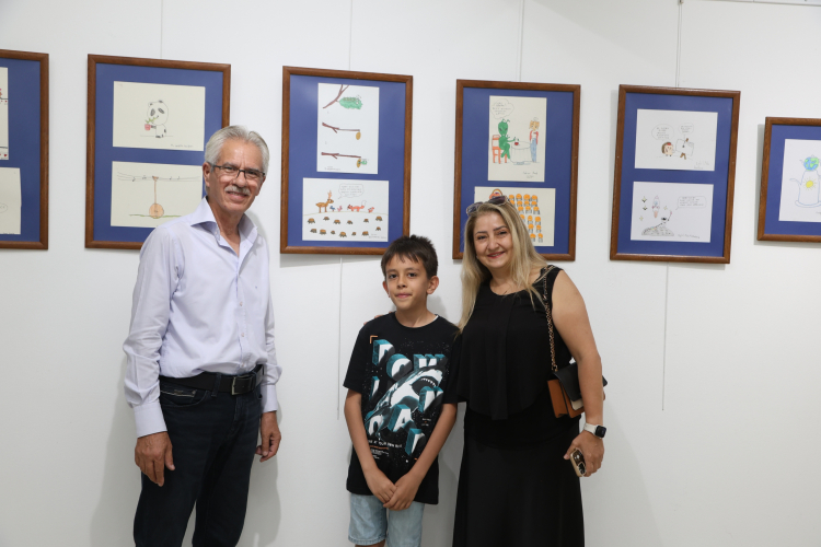 Bursa Nilüfer’de karikatür sergisi Konak Kültürevi’nde