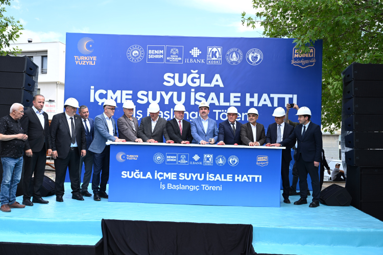 Konya’da kesintisiz içme suyu sağlayacak projeye start