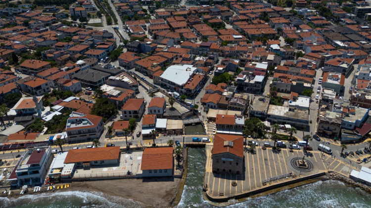İZSU’dan Yarımada derelerine güvenlik seferberliği… Urla ve Çeşme’de 7 bin 500 ton taş kullanıldı