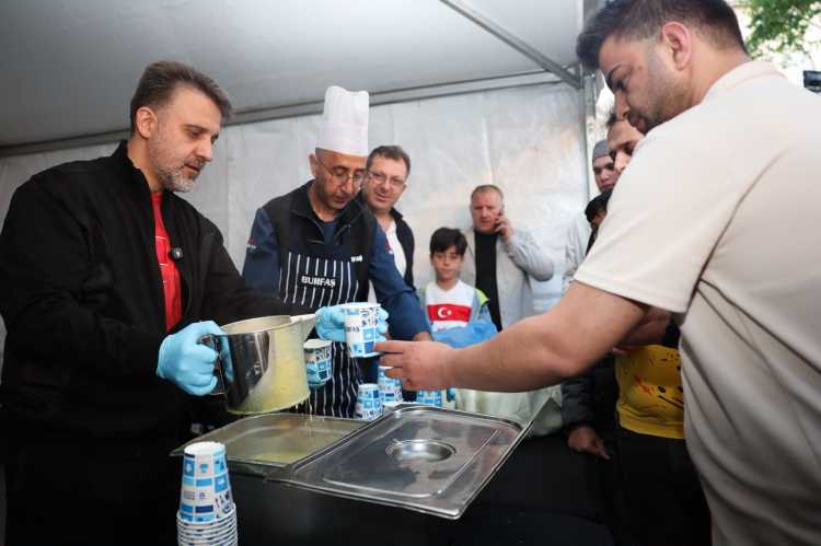 Milli maçta Bursa tek yürek oldu