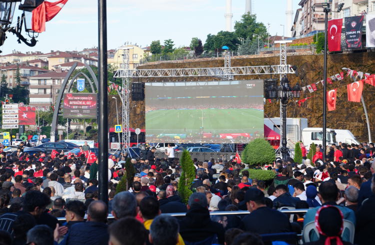Ankara Keçiören’de milli heyecan