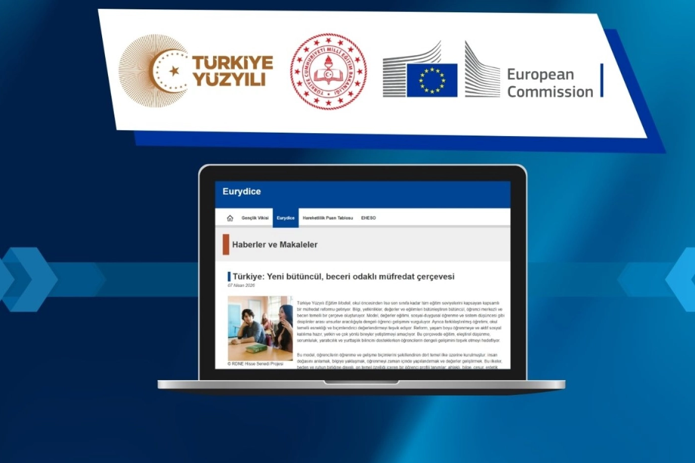Türkiye'nin eğitim modeli Avrupa Eğitim Bilgi Ağı'nda yayımlandı