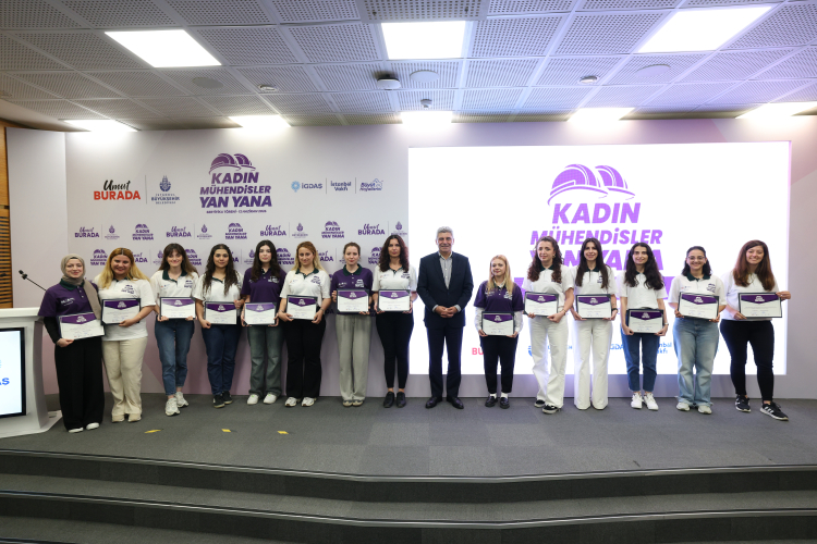 İstanbul’da kadın mühendislerine destek