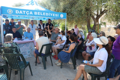 Muğla Datça'da altyapı ardından üst yapı bilgliendirmesi